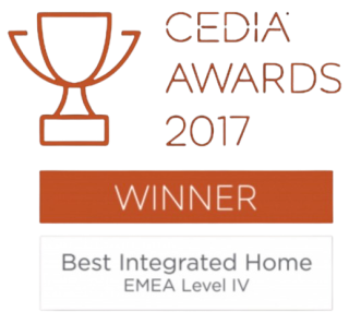 CEDIA Award Winners 2017 Best Integrated Home